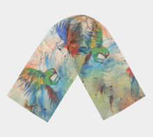 Load image into Gallery viewer, Birds in Paradise Oblong Scarf