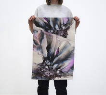 Load image into Gallery viewer, Purple Crystal Tea Towel