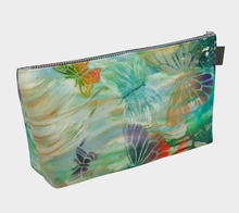 Load image into Gallery viewer, Butterfly Whispers to Angel Wings Makeup or Travel Bag