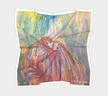 Load image into Gallery viewer, Flamingo Splash 26 inch square