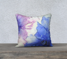 Load image into Gallery viewer, Blue and Purple Pillow Case