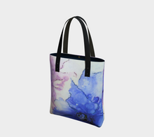 Load image into Gallery viewer, Blue and Purple Tote Bag