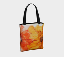 Load image into Gallery viewer, Warm Flowers Tote Bag