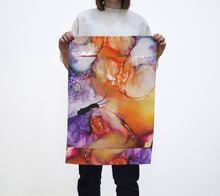 Load image into Gallery viewer, Multi Colored Butterfly Tea Towel