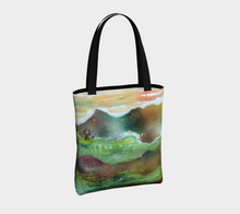 Load image into Gallery viewer, Painted Plateau Tote Bag