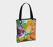 Load image into Gallery viewer, Poetry of Petals Tote Bag