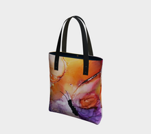 Load image into Gallery viewer, Sunrise Butterfly Tote Bag