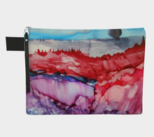 Load image into Gallery viewer, Foggy Mountain Morning Tablet Carry All Case