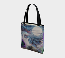 Load image into Gallery viewer, Moon Flower Tote Bag