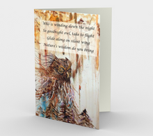Load image into Gallery viewer, Wise Guardian of the Forest Card w/Text