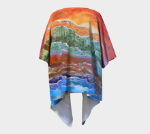 Load image into Gallery viewer, Earth Tones Draped Kimono