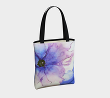 Load image into Gallery viewer, Blue and Purple Tote Bag