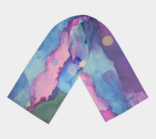 Load image into Gallery viewer, Under the Waves Oblong scarf