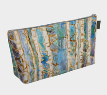 Load image into Gallery viewer, Blue Birch Dreams Makeup or Travel Bag