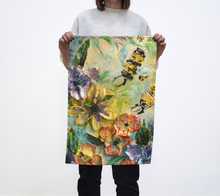 Load image into Gallery viewer, Blossom Buzz Tea Towel