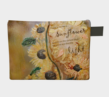 Load image into Gallery viewer, Sunflower Light Tablet Carry All Case