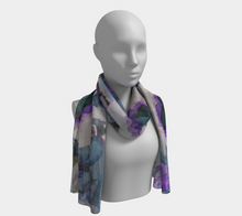 Load image into Gallery viewer, Moon Flower Scarf Oblong