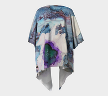 Load image into Gallery viewer, Moon flower draped kimono