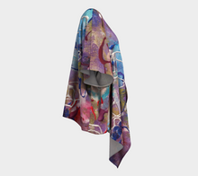 Load image into Gallery viewer, Dragonfly Dream Draped Kimono