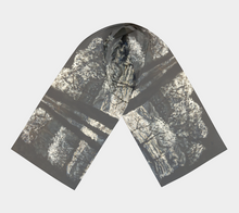 Load image into Gallery viewer, Silver Stream Long Scarf