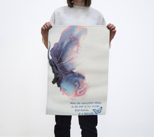 Load image into Gallery viewer, Caterpillar Butterfly Tea Towel