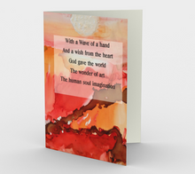 Load image into Gallery viewer, scarlet Valley Card W/Phrase