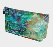 Load image into Gallery viewer, Butterfly Whispers to Angel Wings Makeup or Travel Bag