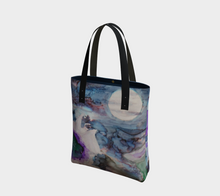 Load image into Gallery viewer, Moon Flower Tote Bag