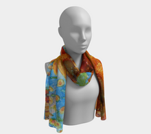 Load image into Gallery viewer, Sunflower Scarf Oblong