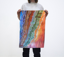 Load image into Gallery viewer, Earth Tones Tea Towel