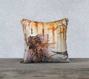 Wise Guardian Square Pillow