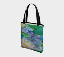 Load image into Gallery viewer, Water Lilly Tote Bag
