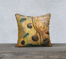 Load image into Gallery viewer, Sunflower Light Pillow
