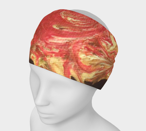 Fire floral Headband