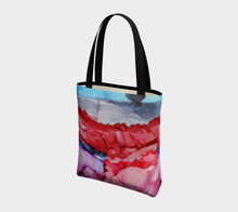 Load image into Gallery viewer, Foggy Mountain Tote Bag
