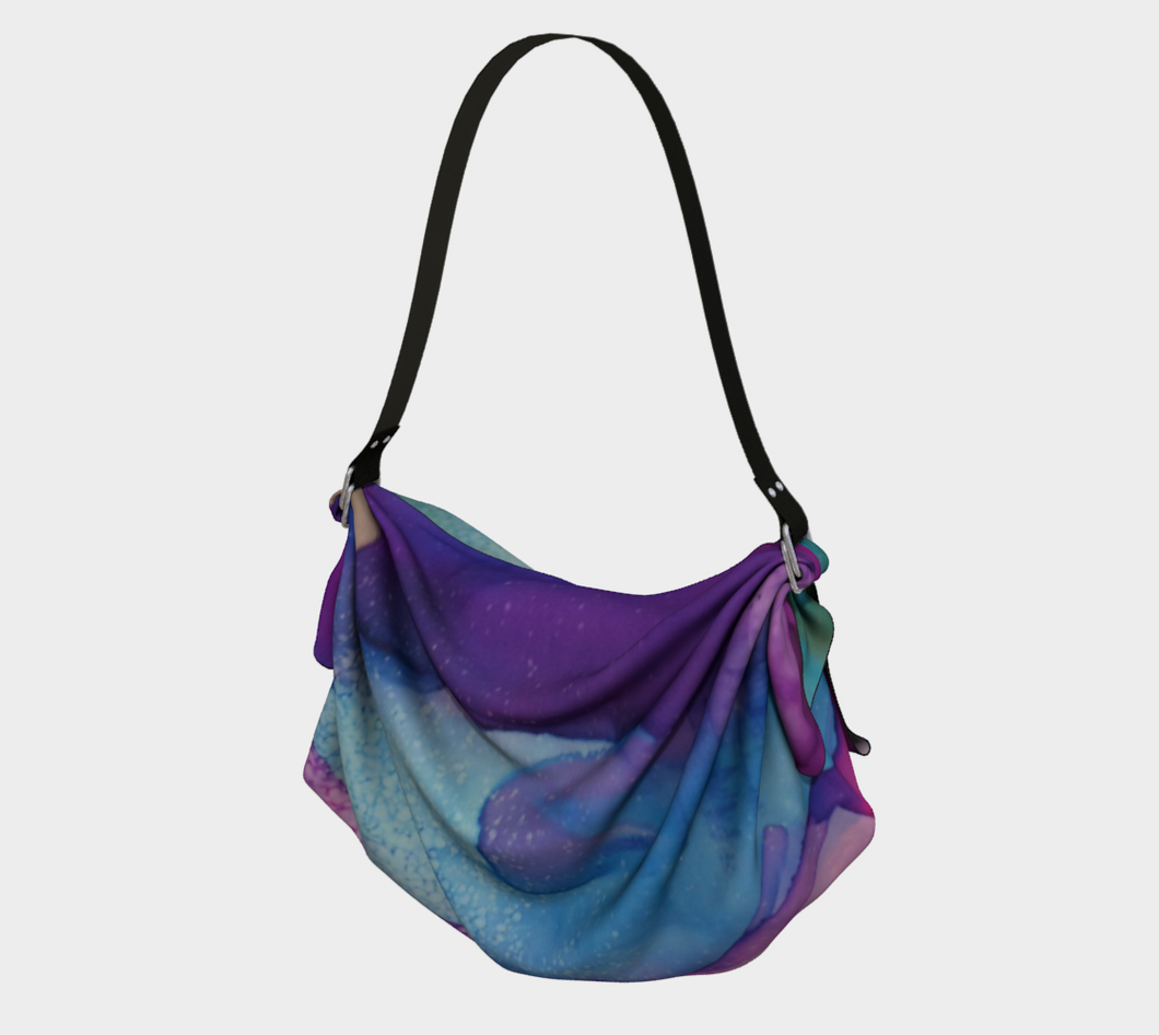 Under the Waves Origami Bag