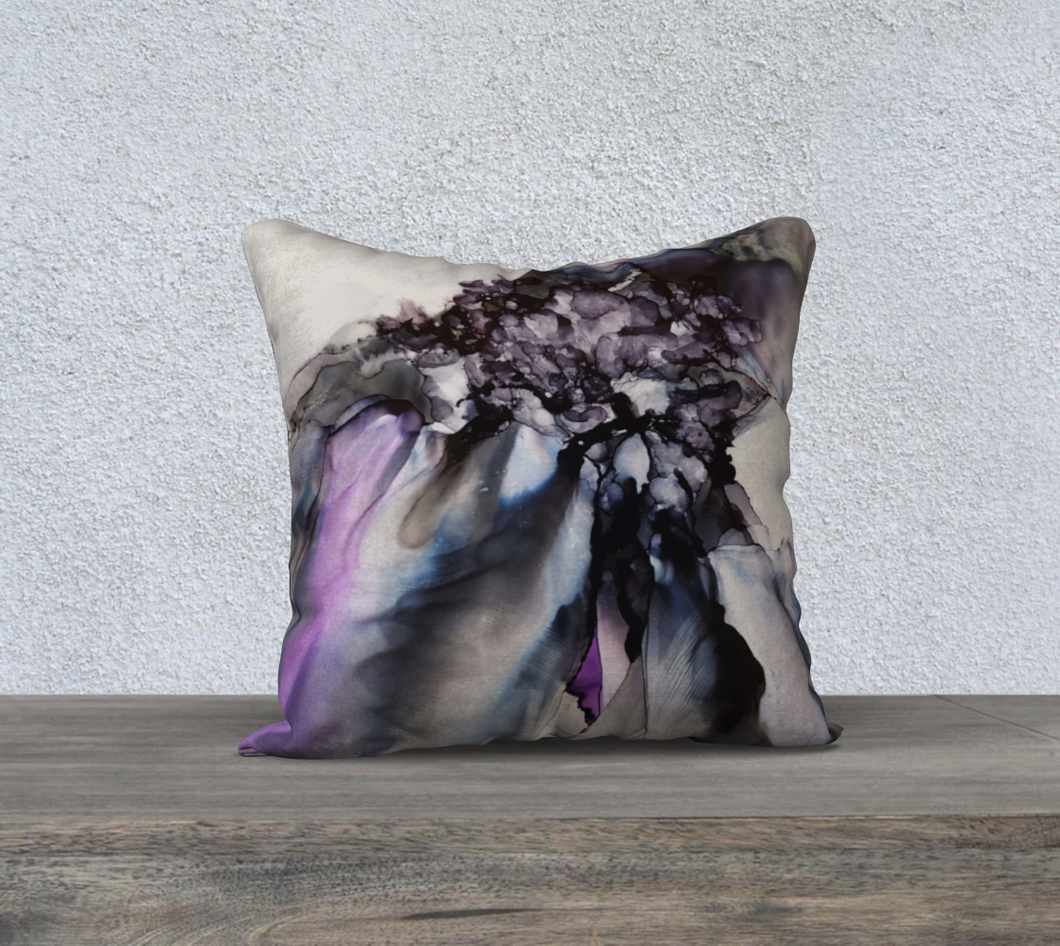 Purple Crystal Pillow