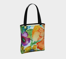 Load image into Gallery viewer, Poetry of Petals Tote Bag
