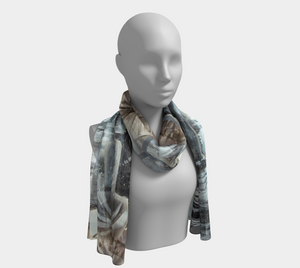 Streets That Shine Life Silver 16x72 Scarf