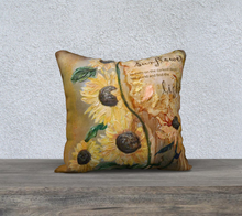 Load image into Gallery viewer, Sunflower Light Pillow
