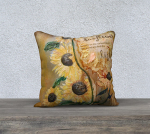 Sunflower Light Pillow