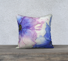 Load image into Gallery viewer, Blue and Purple Pillow Case
