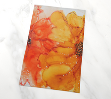 Load image into Gallery viewer, Warm Flowers Tea Towel
