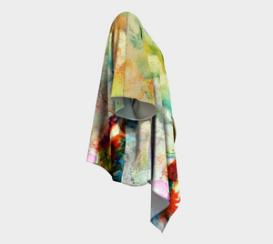 Be the rainbow draped kimono