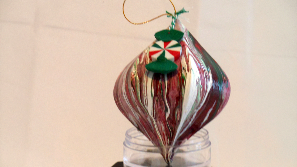 Holiday Ornament-Light Weight Onion Shape