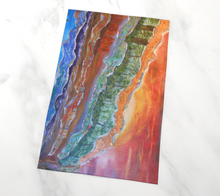 Load image into Gallery viewer, Earth Tones Tea Towel
