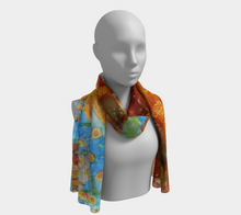 Load image into Gallery viewer, Sunflower Scarf Oblong
