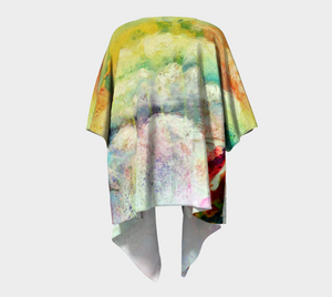 Be the rainbow draped kimono